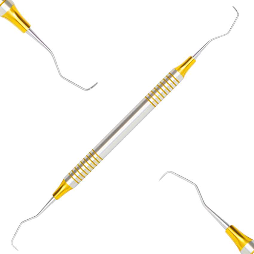 Root Planing Instruments Gracey Curette 7/8 – Periodontal Instrument for Scaling and Root Plani ...