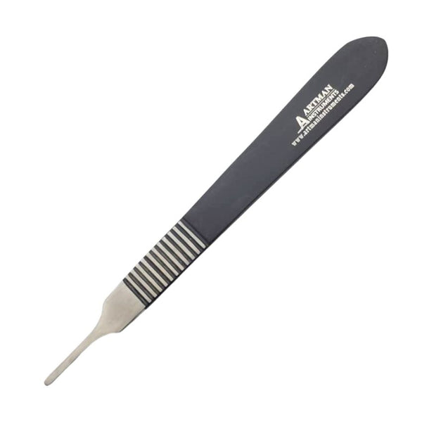 Artman Instruments Surgical Scalpel Handle #3 with Inches Scale – Precision Stainless Steel Handle for Medical & Craft Use
