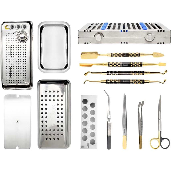 Dental PRF/RGF/PRP Basic Instruments Set of 12 – Medical-Grade Stainless Steel | ARTMAN Brand by Wise Linkers
