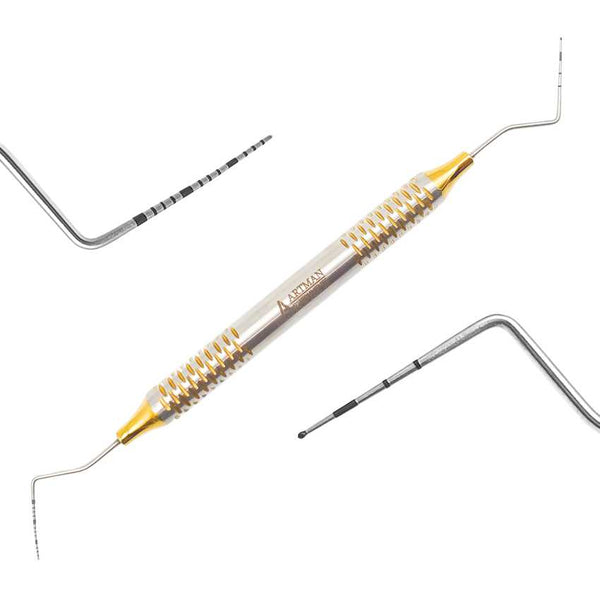 Artman Instruments UCNI 15/CP12 Dual-Ended Periodontal Probe – Precision Dental Tool for Accurate Pocket Depth Measurement