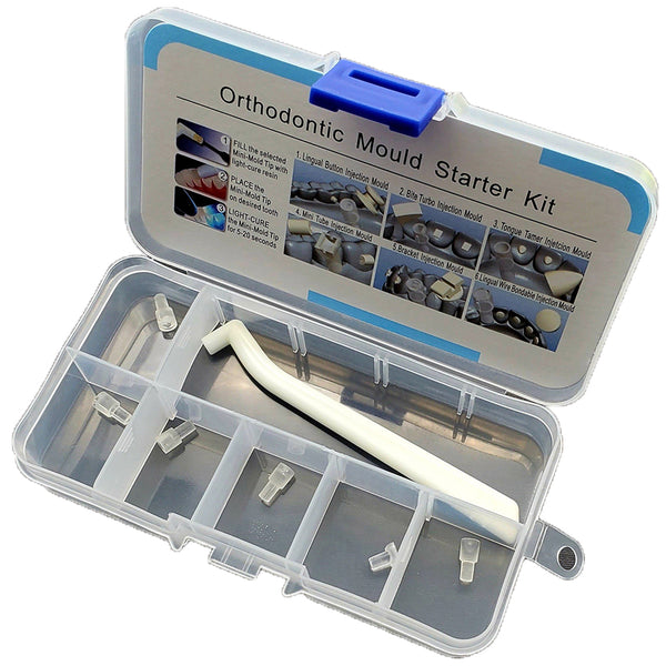 Orthodontic Quick Built Kit for Bracket making, Fix Retainer, Wire Bonding, Lingual buttons, Tongue tamer,