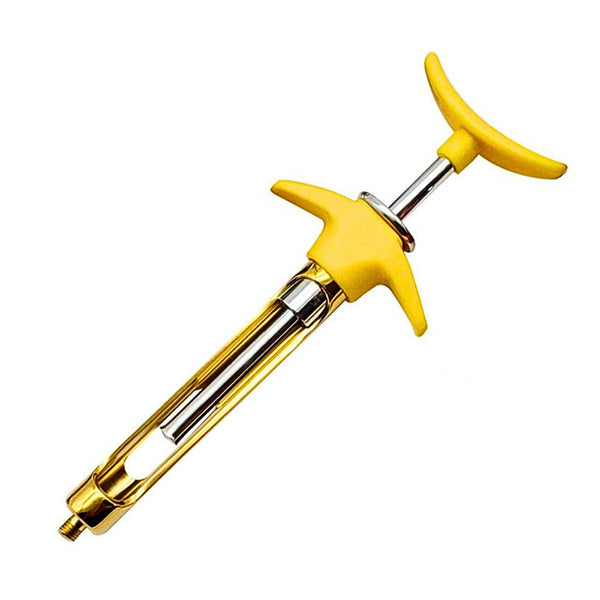 Dental Syringe with yellow handle