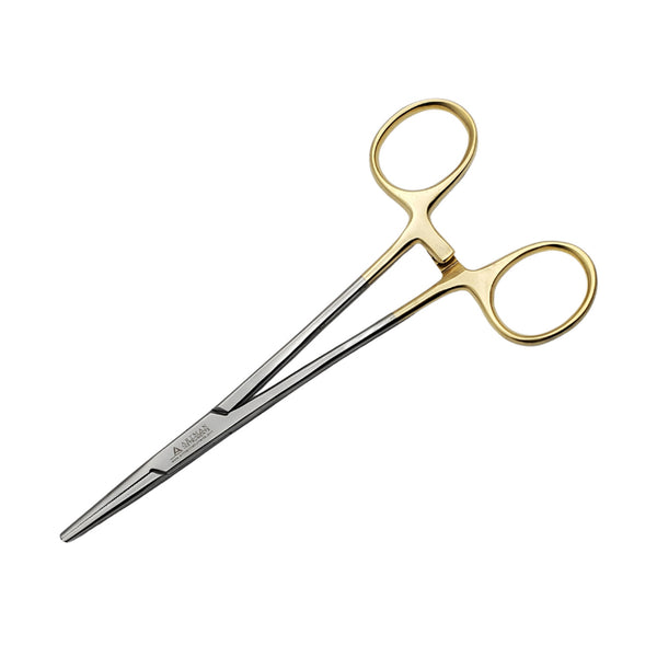 Artery Forceps 6" Straight Hemostat Mosquitoes Gold Plated Handle ARTMAN