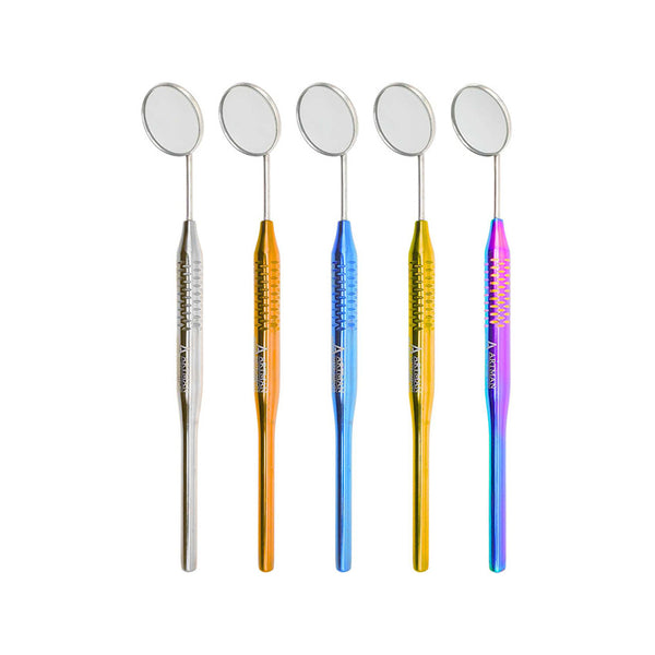 Dental Mirrors Set of 5 Assorted Colors ARTMAN Brand