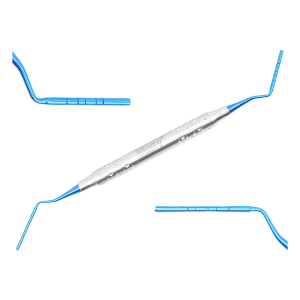 Dental Implant Bone Graft Plugger Grisdale Condenser Medium Double Ended With 2.5mm & 3mm Working Tips