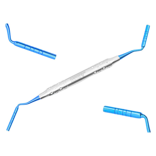 Dental Implant Bone Graft Plugger Grisdale Condenser Extra Large Double Ended With 3.5mm & 4mm Working Tips