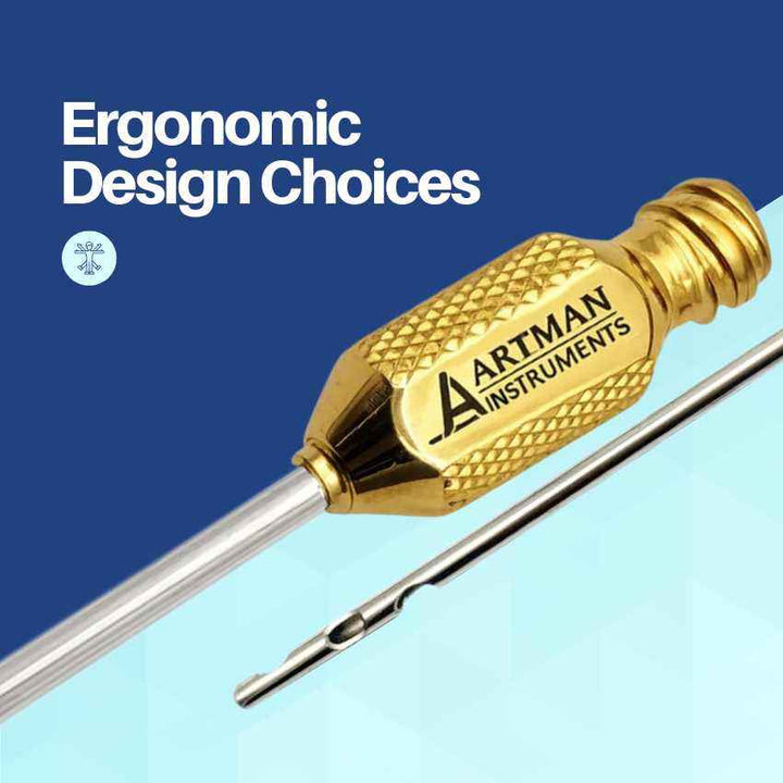Tri Port Spiral Luer Lock Infiltration Cannula Stainless Steel – Artman ...