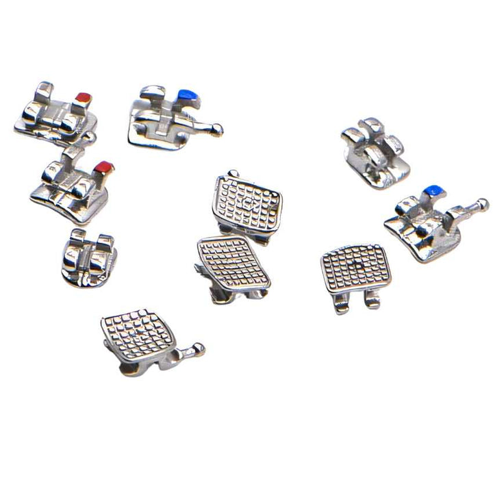 Orthodontic Brackets MBT & ROTH Prescription Metal Brackets Dental Bra ...
