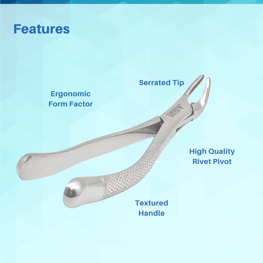 Dental Extraction Forceps #151 – Upper & Lower Teeth Tool | Artman ...