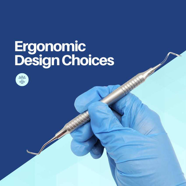 Sickle Needle Instrument Sickle Scaler 204S Double Ended Dental & Veterinary Hygiene Instrument ...
