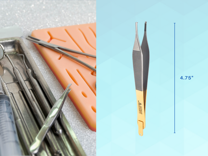 Pinza Adson per dissezione 12 cm 1x2 denti Pinza Adson per dissezione 12 cm 1x2 denti