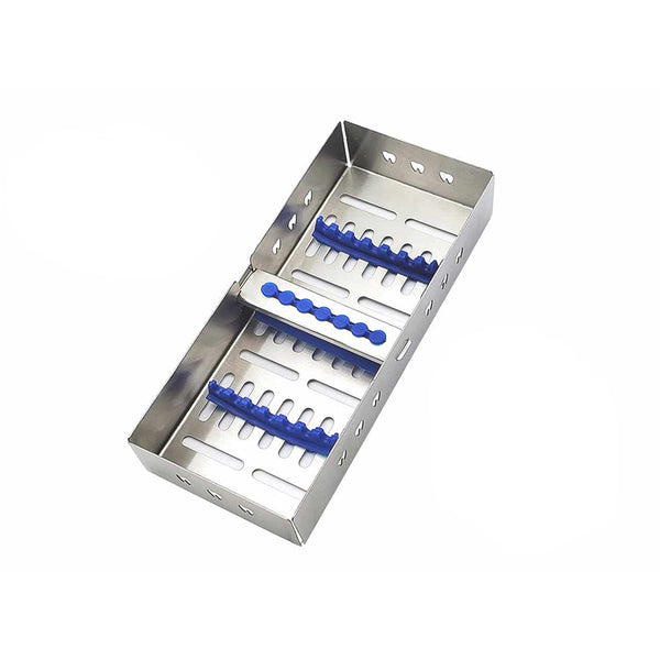 8 Instruments Lidless Cassette Tray for Autoclave ARTMAN