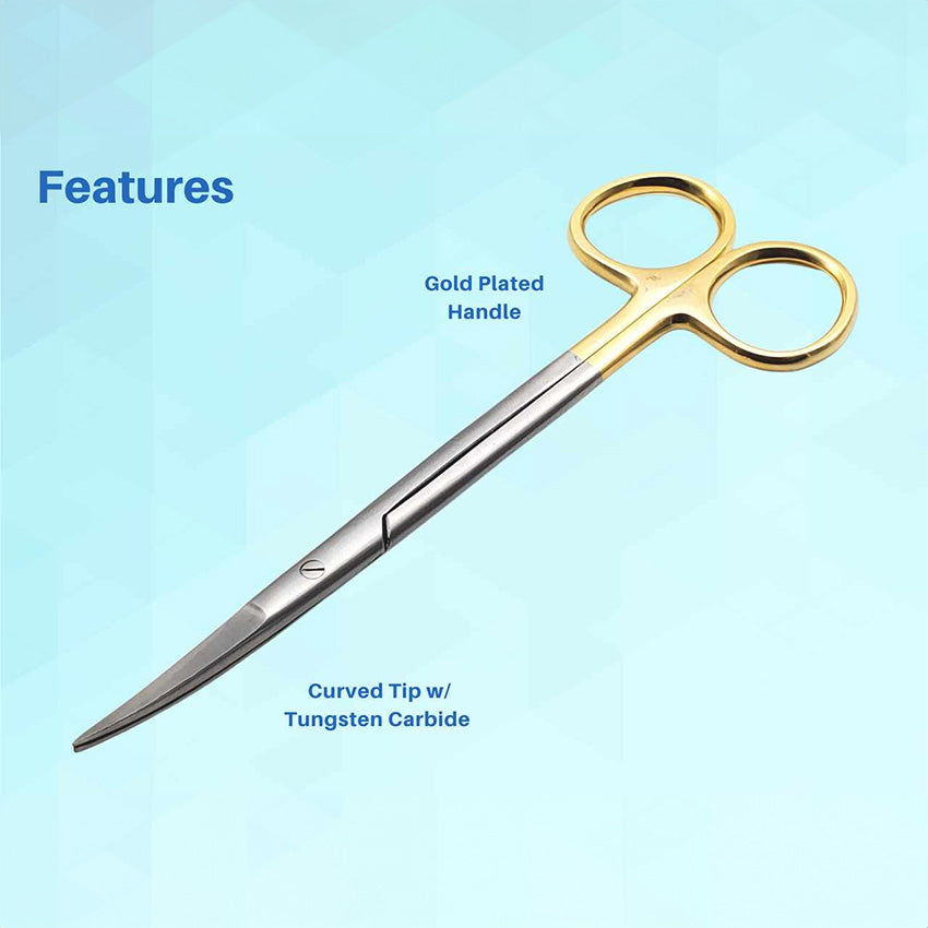 Sharp Curved Surgical Scissors 5.5” | Artman Instruments