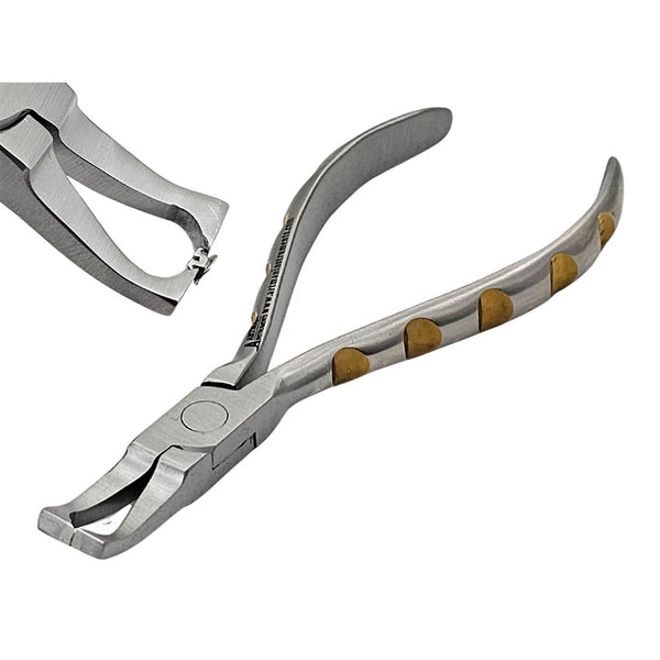 Bracket Removing Pliers Curved Tip