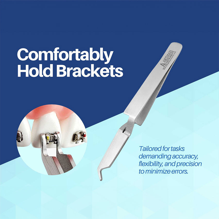 Tweed Brackets Orthodontic Bracket Tweezer - Cut Type | Stainless Steel | Artman ...