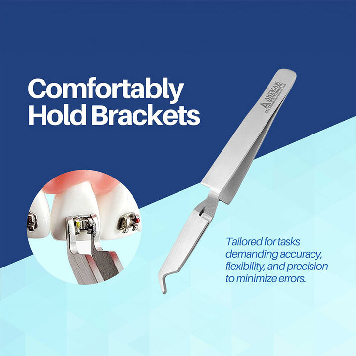Tweed Brackets Orthodontic Bracket Tweezer - Cut Type | Stainless Steel | Artman ...