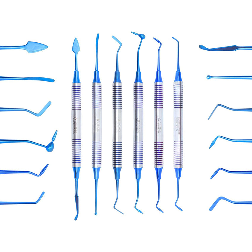 Filling Tooth Instrument Dental Composite Filling Instruments kit premium Set of 6 Artman ...