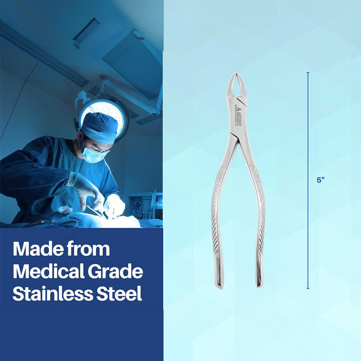 New German Stainless 10 Pcs Dental Extraction Extracting Forceps Include NO150 151 23 69 65 DEFH DEFB 18L 18R 10S with Zipper Pouch CYNAMED Brand New German Stainless 10 Pcs Dental Extraction Extracting Forceps Include NO150 151 23 69 65 DEFH DEFB 18L 18R 10S with Zipper Pouch CYNAMED Brand