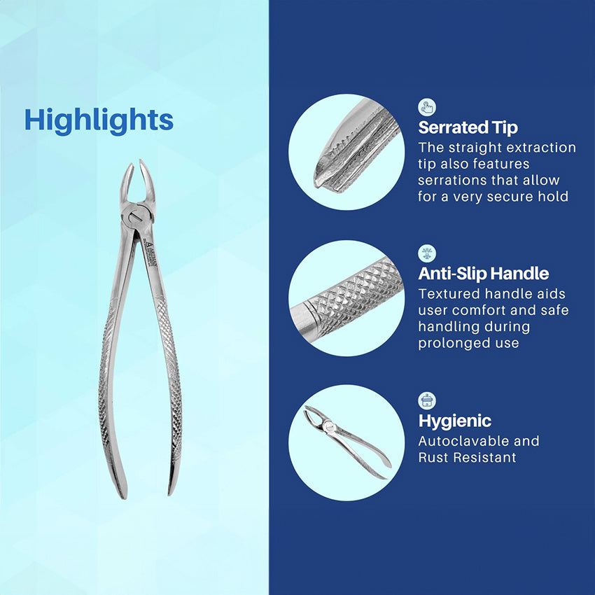 Dental Extraction Forceps #18 for Upper Left Molar | Artman Instruments