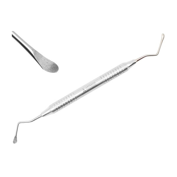 Dental Lucas Surgical Bone Curette Lucas 88 Right and Left Curette, 4mm