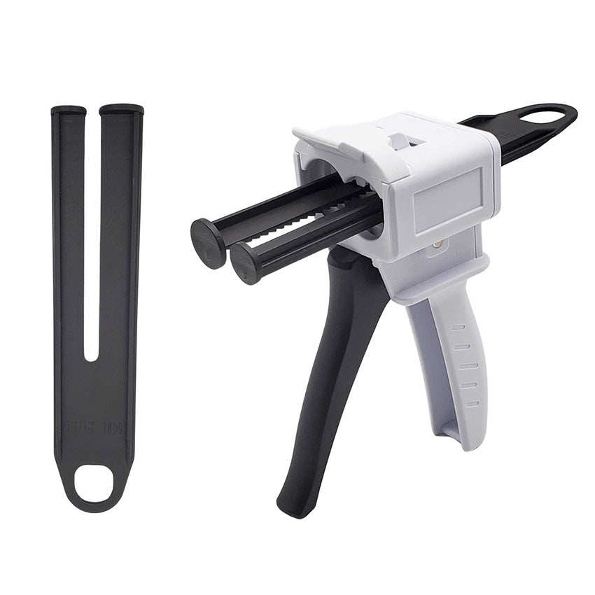 Dispenser Gun, 50ml Dispensing Gun Kit Impression Mixing Dispensing Di ...