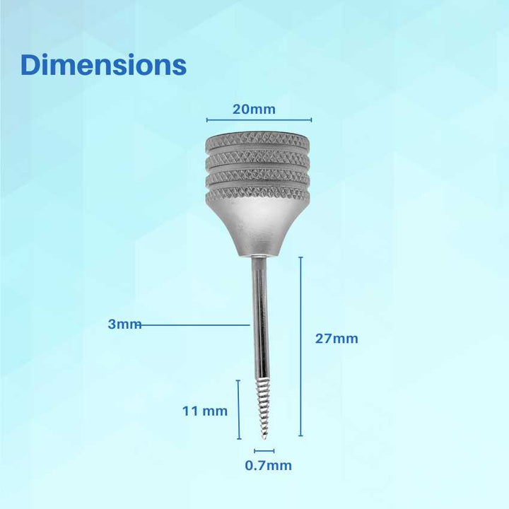 Root Extraction Screw for Back Teeth | Dental Root Tool - Artman ...