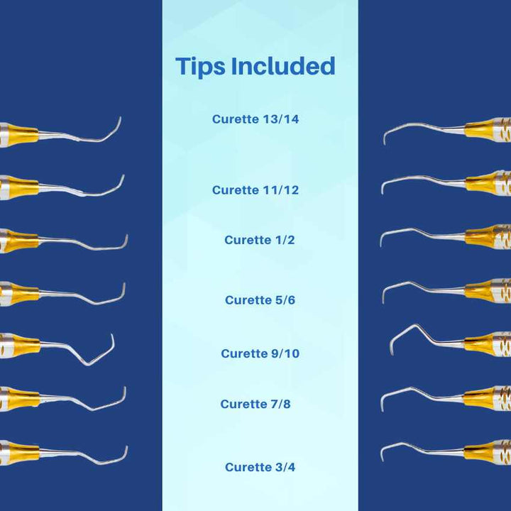 A complete set of essential dental instruments neatly arranged in a stainless steel sterilization cassette by Artman Instruments.
