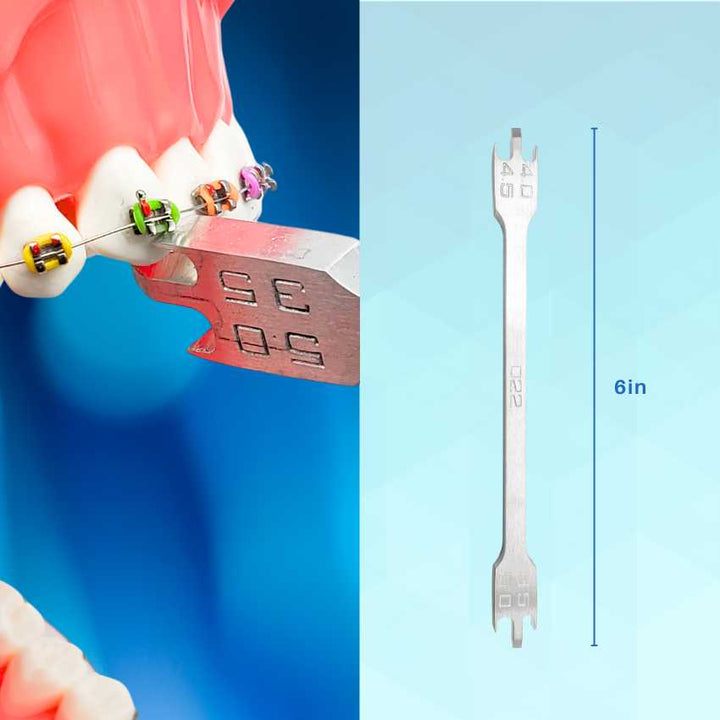 Bracket Height Dental Bracket Height Gauge | 3.5mm-5mm Markings | Orthodontic Tool by ...