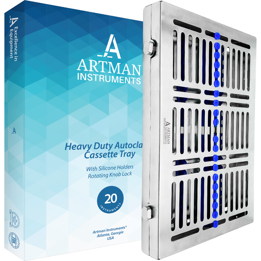 20 Instrument Dental Sterilization Cassette | Artman – Artman Instruments